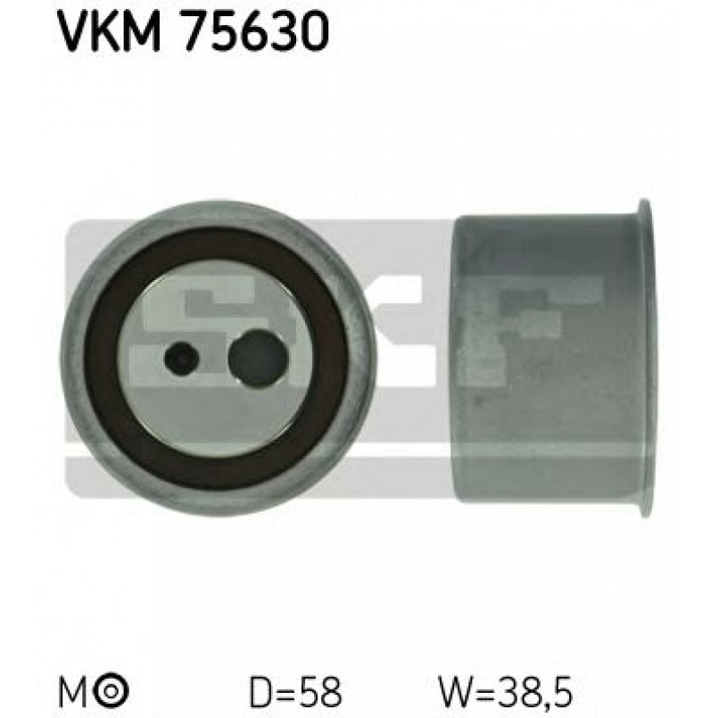 VKM 75630 SKF Ролик модуля натягувача ременя